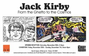 The Jack Kirby Museum Returns to One Art Space, Tribeca, New York